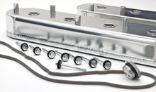 Load image into Gallery viewer, Hamburger's Performance BRUSHED Aluminum Fabricated Valve Covers 1061 fits Chevy LS Engine