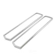 Load image into Gallery viewer, Scott Drake Polished Tail Light Bezels, Pair S7MS-13489-P fits 1967 Ford Mustang Shelby
