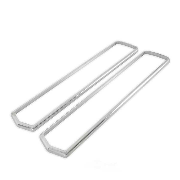 Scott Drake Polished Tail Light Bezels, Pair S7MS-13489-P fits 1967 Ford Mustang Shelby
