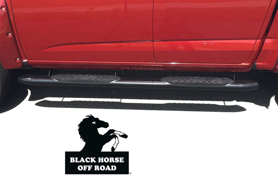 Black Horse Off Road Truck Cab Side Step 9JPREA fits 2019 Jeep Renegade High Altitude / 2015 Jeep Renegade Latitude, Limited, North, Sport, Trailhawk / 2019 Jeep Renegade Upland
