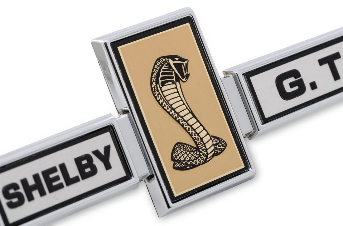Scott Drake Grill Dash and Deck Emblem, Pin On, S7MS-16098-D fits 1967 Ford Mustang GT500 Shelby