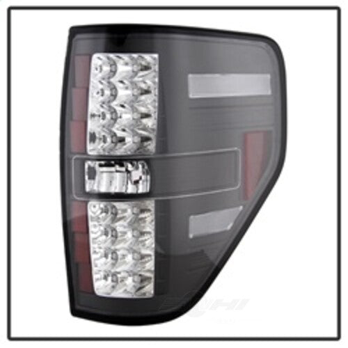 Spyder Auto (Spyder) LED Tail Lights - Black 5008374 fits 2010-2014 Ford F-150