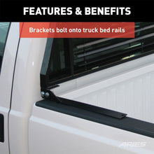Load image into Gallery viewer, ARIES Classic Black Steel Headache Rack 111000 fits GMC / Ram