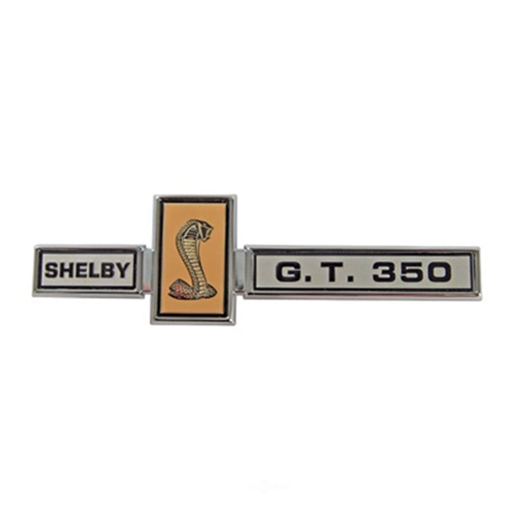 Scott Drake Grill Dash and Deck Emblem, Pin On, S7MS-16098-C fits 1967 Ford Mustang GT350 Shelby