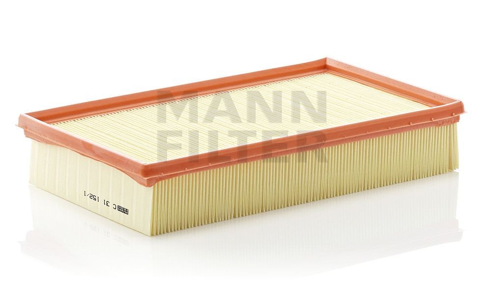 Mann-Filter Air Filter C 31 152/1 fits 1990-1998 Audi 100, 100 Quattro, 200 Quattro, 90 Quattro, A6, A6 Quattro, Cabriolet, S4, S6 / Volkswagen Corrado, Passat