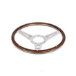 Load image into Gallery viewer, Scott Drake Style Genuine Wood &amp; Aluminum 15" 9 Hole Steering Wheel S1MS-3600-WG fits 1965-1973 Ford Mustang Shelby Cobra