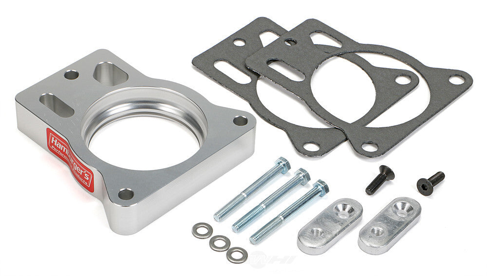 Hamburger's Performance TORQUE-CURVE MPFI SPACER; Billet Alum 3262 fits 1999-2006 Cadillac / Chevrolet / GMC 4.8L / 5.3L / 6.0L / 8.1L