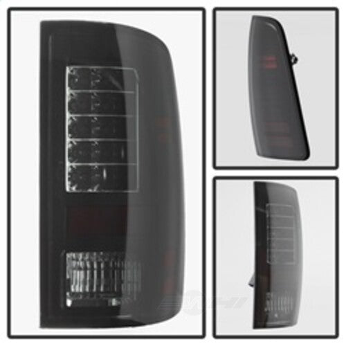 Spyder Auto (Spyder) LED Tail Lights - Black Smoke 5078124 fits 2009-2010 Dodge Ram 1500 / 2013-2015 Ram 1500 BIG HORN / 2011-2018 Ram 2500 / 2011-2018 Ram 3500