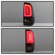 Load image into Gallery viewer, Spyder Auto (Spyder) Light Bar LED Tail Lights - Version 3 - Black Smoke 5084729 fits 2008-2016 Ford F-250 Super Duty / 2008-2016 Ford F-350 Super Duty / 2009-2015 Ford F-450 Super Duty