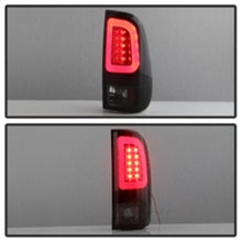 Load image into Gallery viewer, Spyder Auto (Spyder) Light Bar LED Tail Lights - Version 3 - Black Smoke 5084729 fits 2008-2016 Ford F-250 Super Duty / 2008-2016 Ford F-350 Super Duty / 2009-2015 Ford F-450 Super Duty