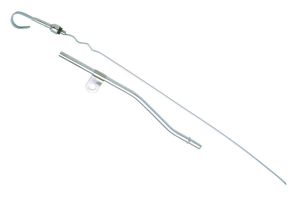 Trans-Dapt Performance 20-1/2 in. Long, OEM Replacement Chrome Oil Pan Dipstick 9221 fits Ford 260-289-302