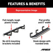 Load image into Gallery viewer, ARIES AeroTread 5" x 76" Polished Stainless Running Boards, Select Traverse, Acadia 2051020 fits 2007-2012 GMC Acadia / 2007-2016 GMC Acadia SLE, Acadia SLT / 2009-2016 Chevrolet Traverse LTZ / 2009-2017 Chevrolet Traverse LS, Traverse LT