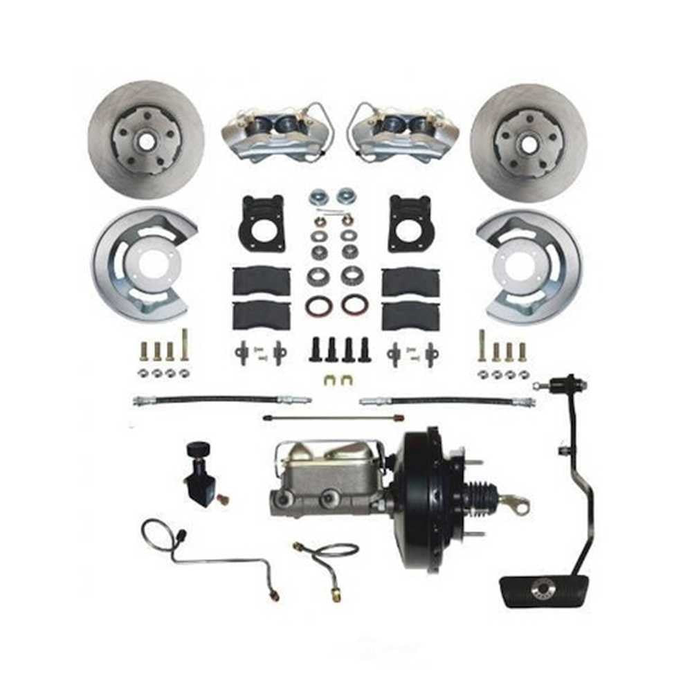 Scott Drake Power Disc Brake Conversion Kit With Transmissions DBC-A133-A fits 1970 Ford Mustang