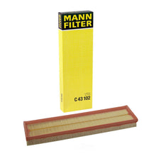 Load image into Gallery viewer, Mann-Filter Air Filter C 43 102 fits 2012-2014 Volkswagen Beetle / 2010-2014 Volkswagen Golf / 2005-2014 Volkswagen Jetta / 2012-2014 Volkswagen Passat / 2006-2009 Volkswagen Rabbit