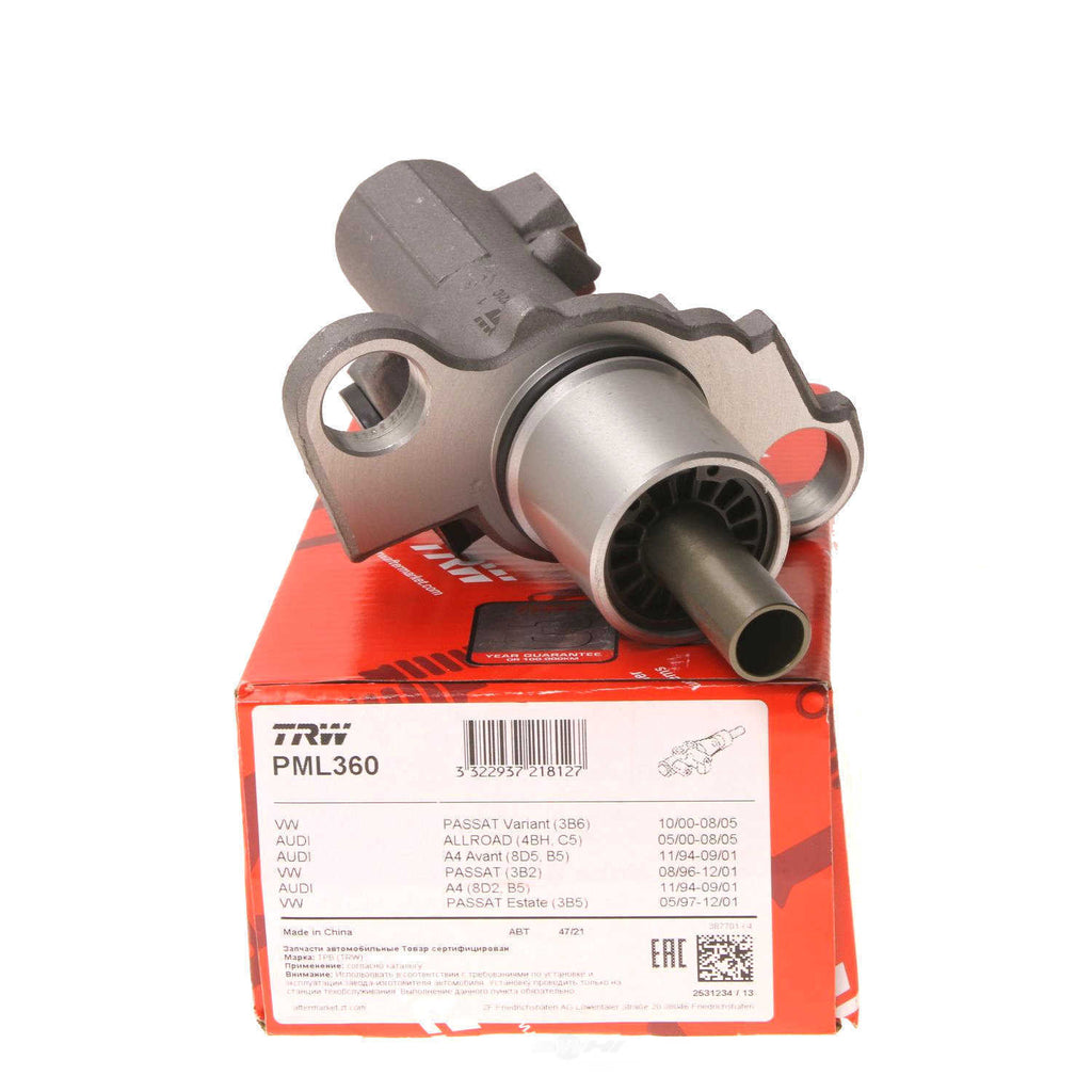 TRW Brake Master Cylinder fits 1999-2002 Audi A4 Quattro / 1998-2001 Audi A6 Quattro / 2000-2003 Audi A8 Quattro