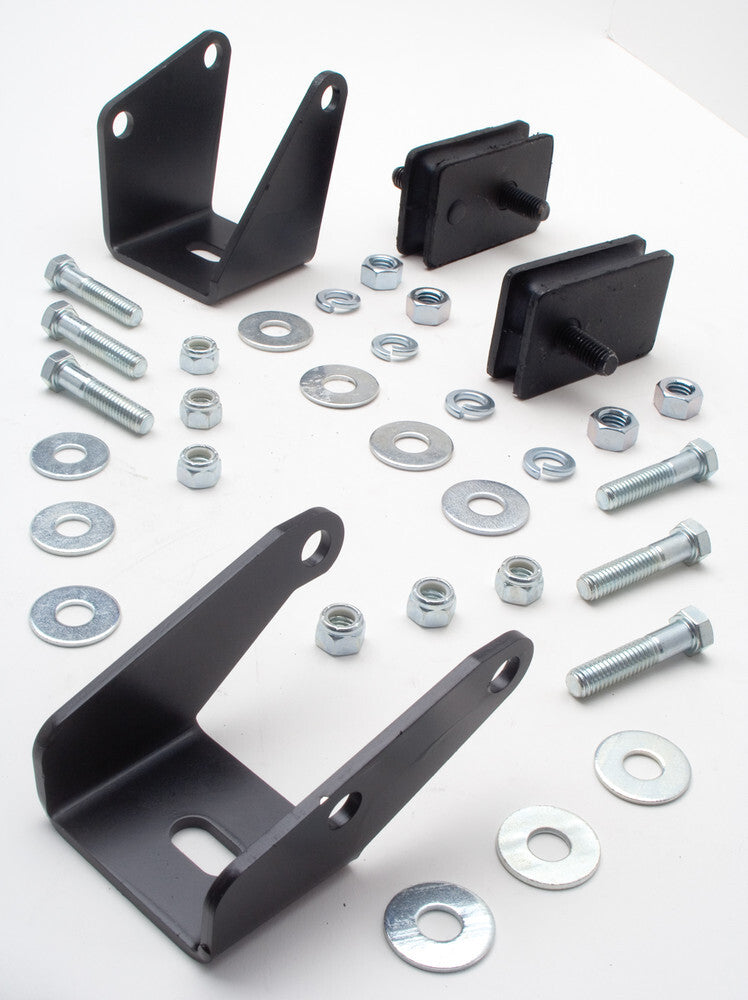 Trans-Dapt Performance Motor Mount Kit fits 1967-1972 Mopar B/rb A-Body (with Slant 6 K-member)