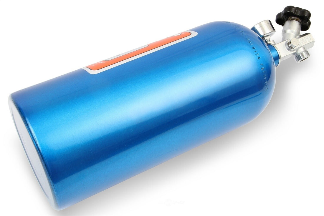 NOS/Nitrous Oxide System 10 lb Nitrous Bottle w/ NOS Blue Finish & Super Hi Flo Valve 14745NOS