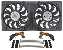 Load image into Gallery viewer, Derale High Output Dual 12" Electric RAD Fan/Plastic Shroud Kit 16928