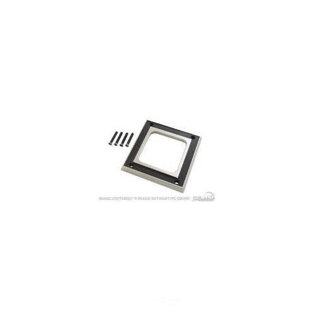 Scott Drake Deluxe Shift Bezel (Satin) C4ZB-7262-S fits 1964-1968 Ford Mustang 3 & 4 Speed