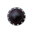 Load image into Gallery viewer, Scott Drake Billet Fuel Cap (Black, Plain Face) B-9030-P-BK fits 1964-1973 Ford Mustang