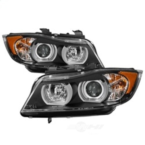 Spyder Auto (Spyder Signature) Projector Headlights - LBDRL - Black 5083432 fits 2006-2008 BMW 323I / 2007-2008 BMW 328I / 2007-2008 BMW 328XI / 2007-2008 BMW 335I / 2007-2008 BMW 335XI