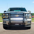 Load image into Gallery viewer, ARIES Pro Series Black Steel Grille Guard P4091 fits 2014-2018 Chevrolet Silverado 1500