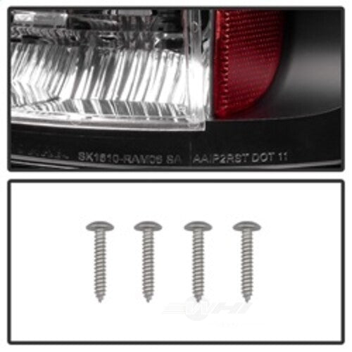 Spyder Auto (Spyder) LED Tail Lights - Black 5002556 fits 2003-2006 Dodge Ram 2500 / 2003-2006 Dodge Ram 3500