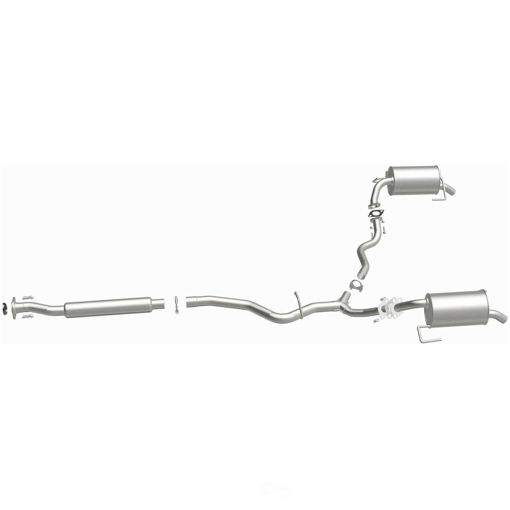 BRExhaust Direct-Fit Exhaust System Replacement Kit 106-0163 fits 2005 Subaru Outback R / 2006-2007 Subaru Outback R L.l. Bean Edition