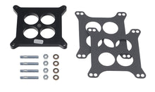 Load image into Gallery viewer, Trans-Dapt Performance 1/2 in. Holley 4BBL Spacer - Ported- Plastic Phenolic Carburetor Spacer 2370