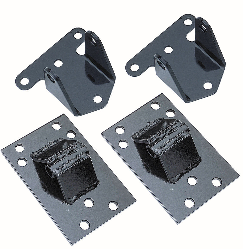 Trans-Dapt Performance All Steel Mounts with 2-1/8 in. tall, 2-3/8 in. wide tabs ENGINE MOUNT KIT fits Chevrolet