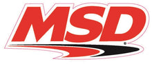 Load image into Gallery viewer, MSD The MSD Logo Decal, Red, Black &amp; White. 5.5" wide x 2" high. 9306