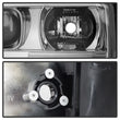 Load image into Gallery viewer, Spyder Auto Signature) Projector Headlights Version 2 Light Bar DRL Chrome 5084620 fits 1999-2007 GMC Sierra 1500 / 1999-2006 GMC Sierra 2500 / 2001-2006 GMC Sierra 3500 / 2000-2006 GMC Yukon / 2000-2006 GMC Yukon XL
