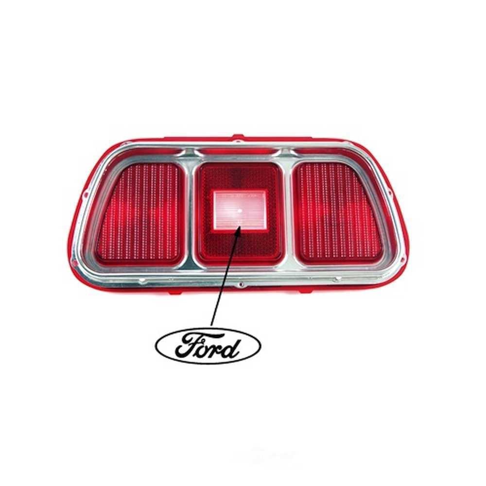 Scott Drake Tail Light Lens with Bezel D1ZZ-13450 fits 1971-1973 Ford Mustang