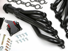 Load image into Gallery viewer, Trans-Dapt Performance SWAP IN A BOX KIT Into Auto Trans- Black Headers 42051 fits 1973 1974 Chevrolet C10 Pickup / 1973 1974 Chevrolet C10 Suburban / 1973 1974 Chevrolet C20 Pickup / 1973 1974 Chevrolet C20 Suburban / 1973 1974 GMC C15/c1500 Pickup