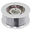 Load image into Gallery viewer, Tuff Stuff Performance Accessories Alternator Chrome Pulley 6 Groove 7610A