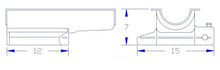 Load image into Gallery viewer, Canton Oil Pan Shallow Circle Track 12" Long Sump 11-120 fits Chevrolet Small Block