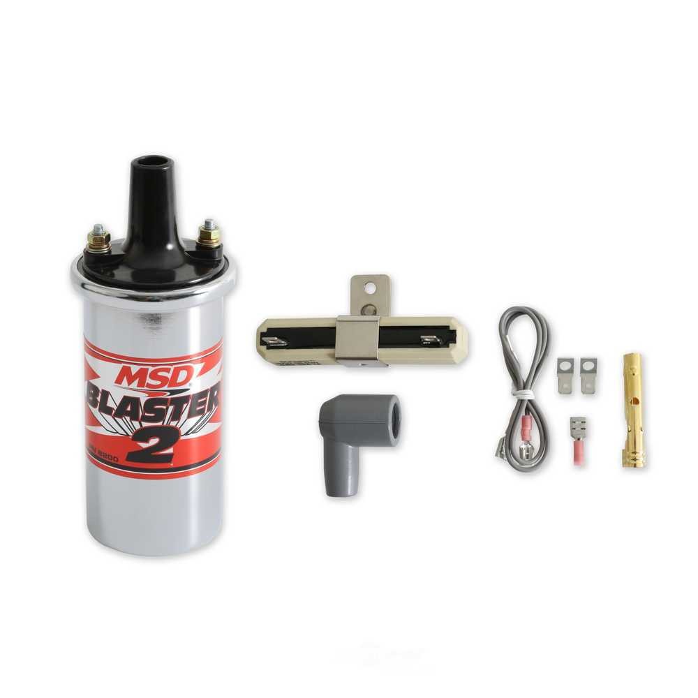 MSD Ignition Coil - - Ballast Resistor - Chrome 8200MSD fits 1965-1967, 1970 Buick Electra / Sportwagon