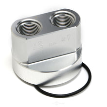 Load image into Gallery viewer, Hamburger's Performance SPIN-ON Bypass; 13/16 in.-16 Thread;-12AN Ports-Billet Alum. 3324 fits Buick / Oldsmobile / Pontiac