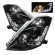 Load image into Gallery viewer, Spyder Auto (Spyder Signature) Projector Headlights - DRL - Black 5064738 fits 2003-2005 Nissan 350z