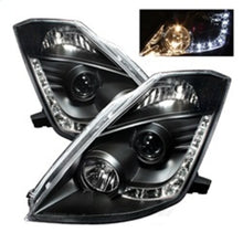 Load image into Gallery viewer, Spyder Auto (Spyder Signature) Projector Headlights - DRL - Black 5064738 fits 2003-2005 Nissan 350Z