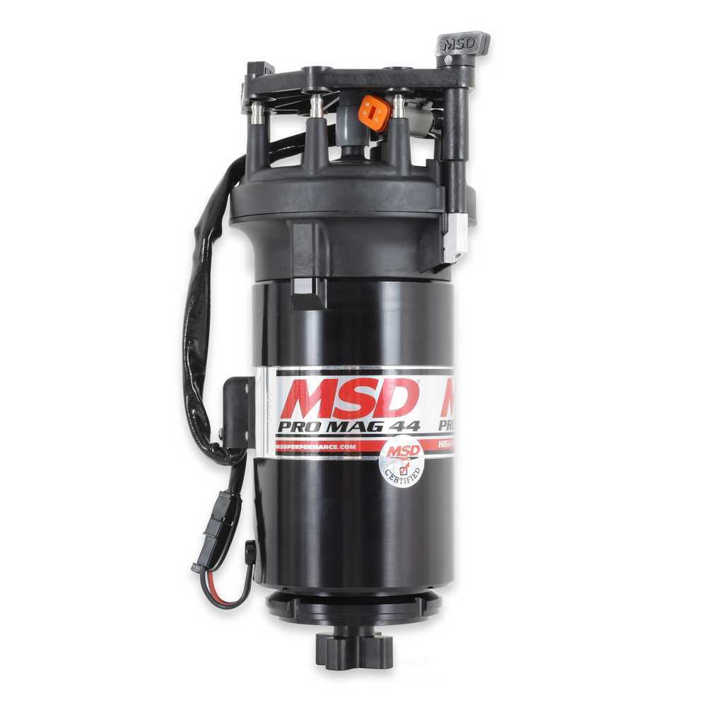 MSD Pro Mag 44 Amp Generator, CCW Rotation, Black, Band Clamp 81403