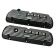 Load image into Gallery viewer, Scott Drake Aluminum Valve Covers Black Powder Coat 6A582-289 fits 1964-1968 Ford Mustang 289