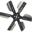 Load image into Gallery viewer, Derale 17" Heavy Duty Stainless Steel Standard Rotation Flex Fan, Black Hub 17017 fits 1961-1987 American Motors / Buick / Chevrolet And More