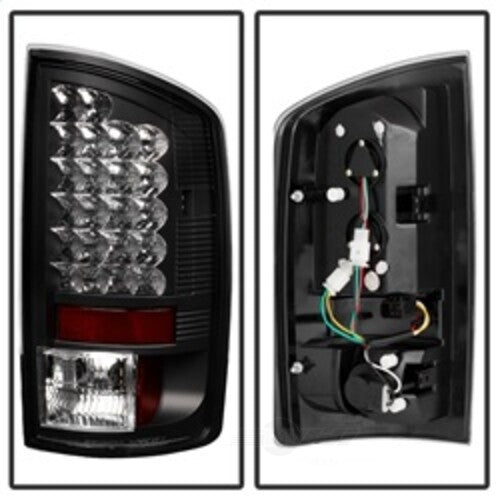 Spyder Auto (Spyder) LED Tail Lights - Black 5002556 fits 2003-2006 Dodge Ram 2500 / 2003-2006 Dodge Ram 3500