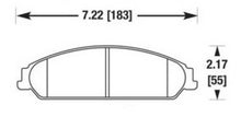 Load image into Gallery viewer, Baer Brake Systems Baer Brakes Claw Brake Pads, Front D1058 fits 2005-2023 Chrysler / Dodge