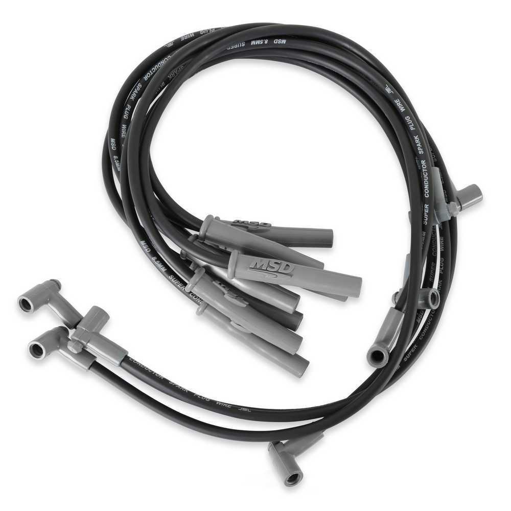 MSD use on HEI, Black jacket. 31363 fits 1973-1976 Chevrolet BIG Block / 1973-1976 GMC BIG Block