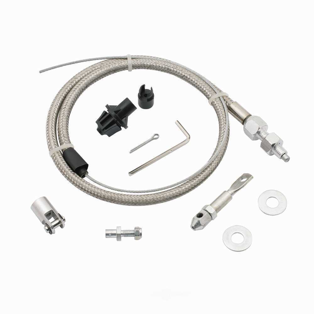 Mr Gasket Adjustable and cuts to length. 36 Inch cable with 24 Inch sleeve. 5657