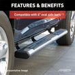 Load image into Gallery viewer, ARIES Mounting Brackets for 6" Oval Side Bars 4515