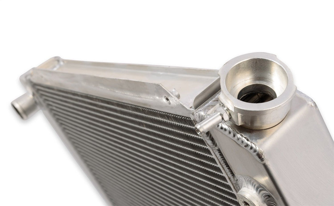 Scott Drake Radiator 2-Row Aluminum with Transmission Cooler 8005-AL fits 1966-1977 Ford Bronco V8