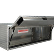 Load image into Gallery viewer, Unique Truck Accessories 13" x 16" x 48"L HD Top Sider, .100 thick diamond, w/ flip up door HTB48